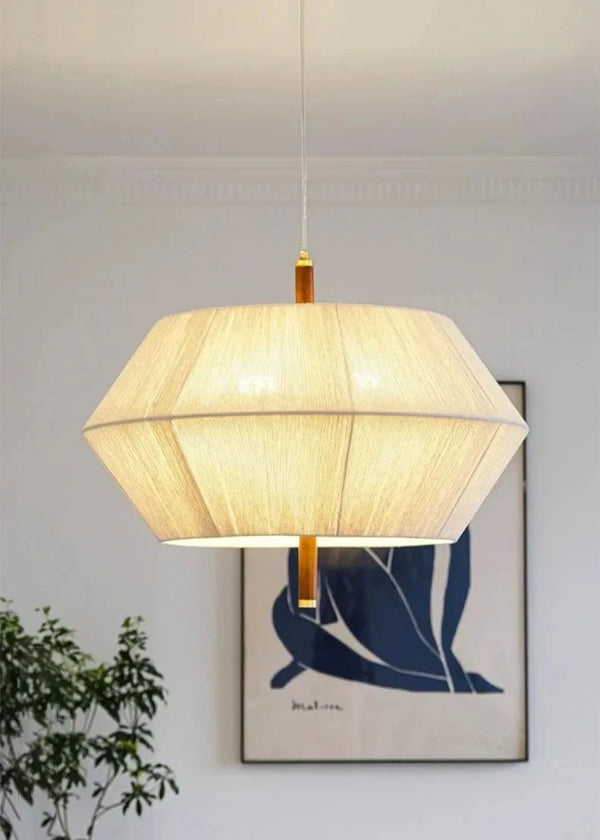 Yū Tokyo Japanese Hemp Rope Rattan Ceiling Pendant Light