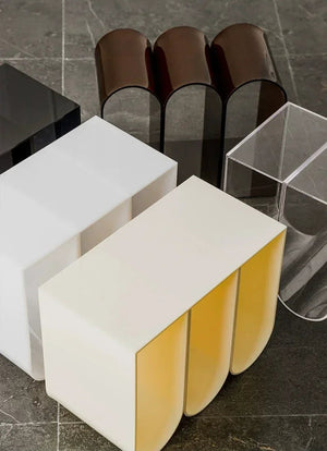 de homê Embossed Design Acrylic Multipurpose Table