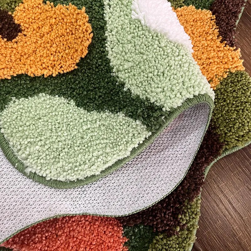 Green Moss Hand-Crafted Rugs