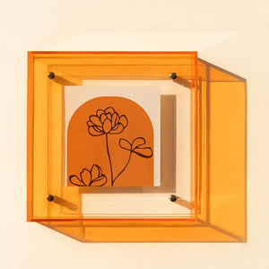 Colored Acrylic Photo Frame