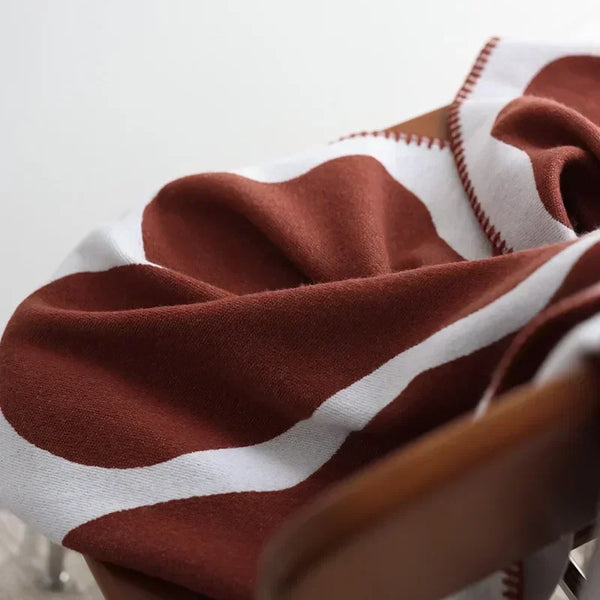 Jacquard Vine Throw Blanket