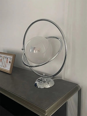Bauhaus Glass Rotary Planet Table Lamp