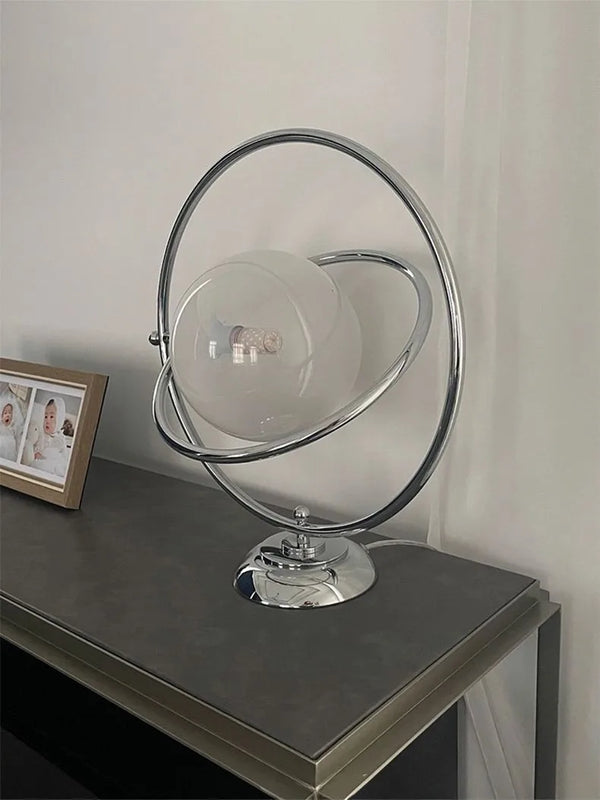 Bauhaus Glass Rotary Planet Table Lamp