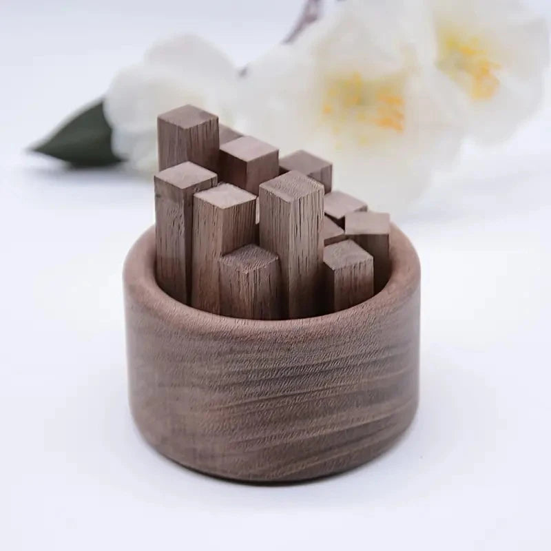 Geometry Cube Mini Wooden Diffuser