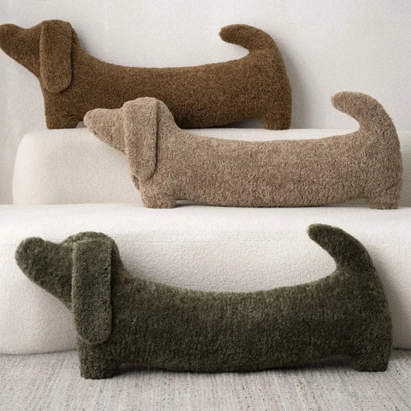 Dachshund Plush Lounge Pillow