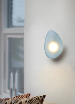 Japanese Pebble Wall Lamp