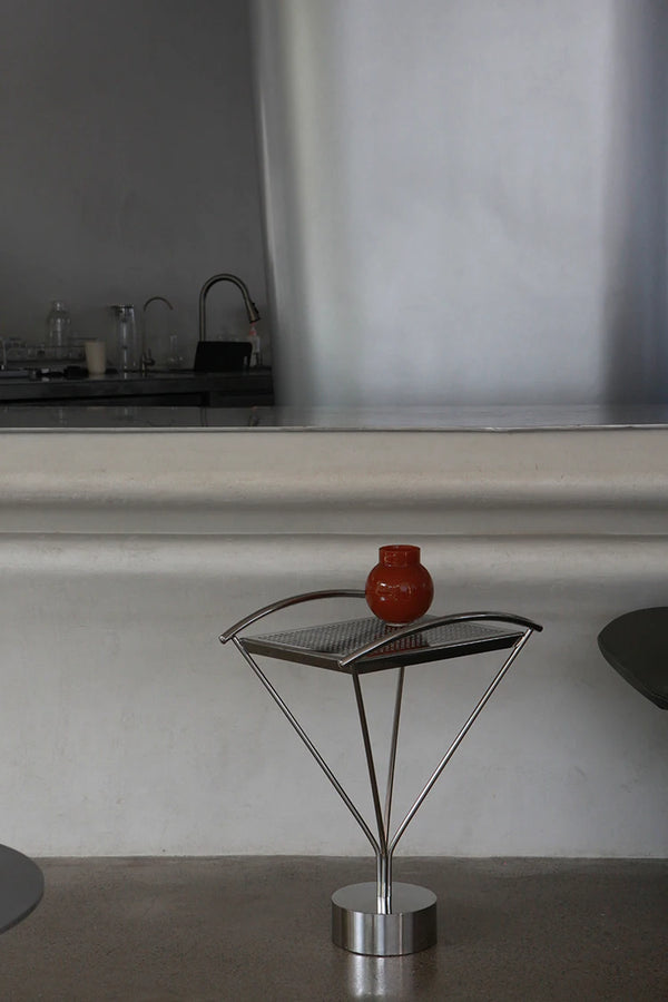 Studio Lima Stainless Steel Arc Side Table