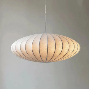 Lustre en soie de style japonais Wabi-sabi
