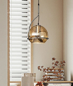 Denmark Studio Rotatable Glass Ball Pendant Lamp
