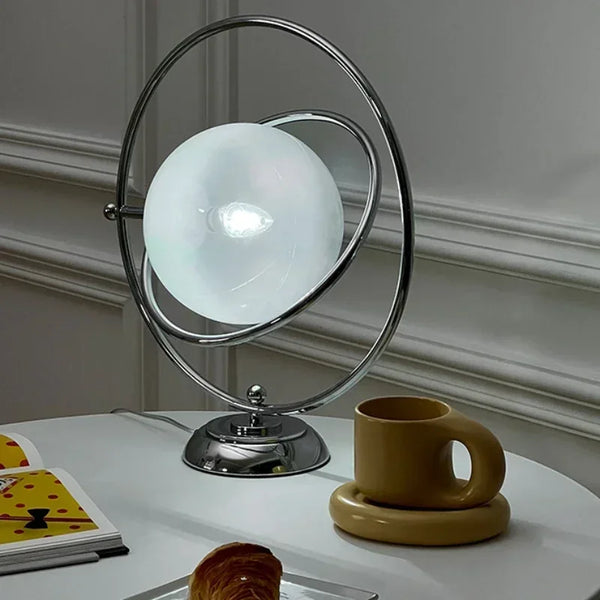 Bauhaus Glass Rotary Planet Table Lamp