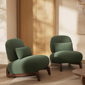 Cloud Boucle Tilt Back Accent Chair