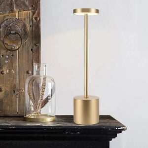 Lampe de table de style restaurant rétro à 3 couleurs tactiles