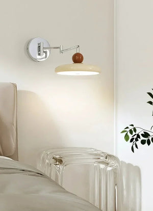 Nordic Retro Ball Top Folding Wall Plug & Fixture Lamp