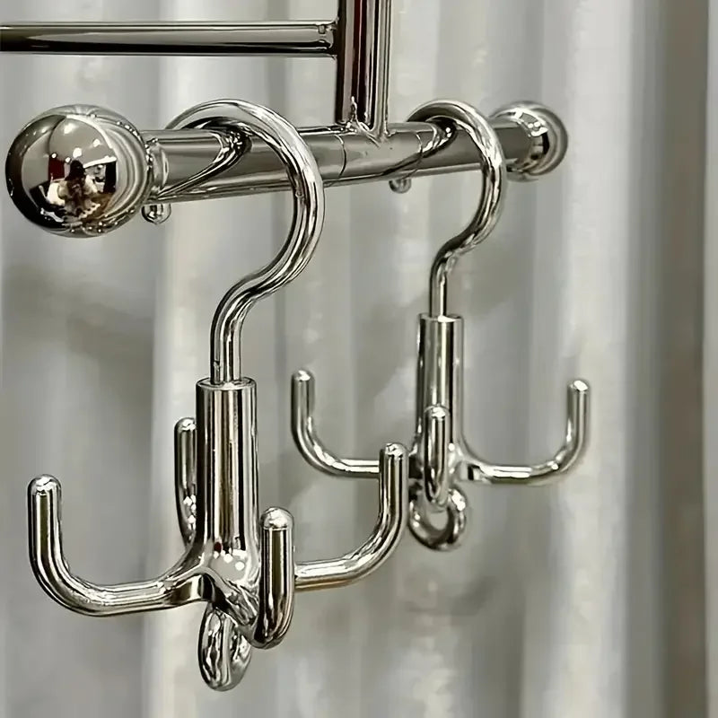 Accent Rotating Multipurpose Stainless Steel Hook