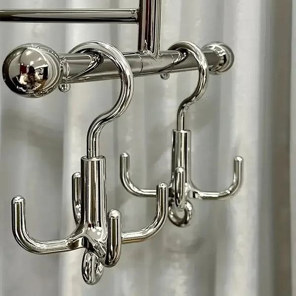 Accent Rotating Multipurpose Stainless Steel Hook
