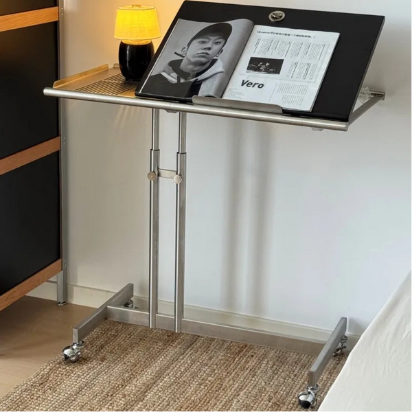 Studio Lima Mid-Century Solid Wood Laptop Table