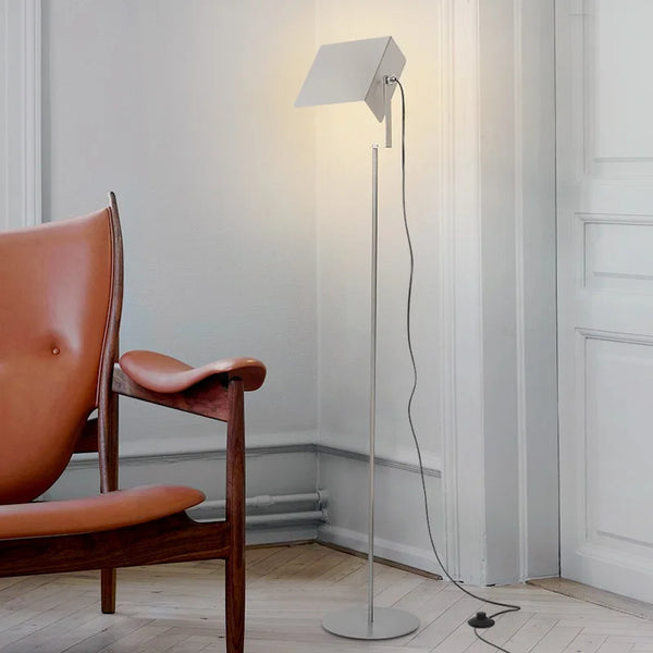 IMC Stainless Steel Panel Luxury Industrial LED Floor Lamp [Exclusive]