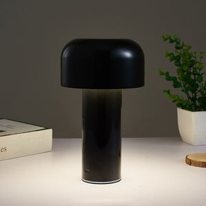 Italian-Style Retro Mushroom Cordless Table Lamp