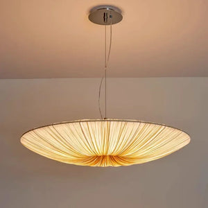 Yū Tokyo Japanese Wabi-Sabi Fabric Pendant Chandelier