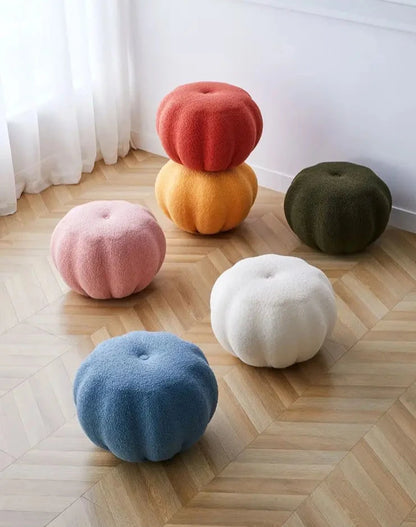 Pumpkin Sofa Plush Stool