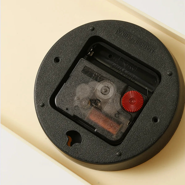 Epeius Minimalist Oval Long Wall Clock