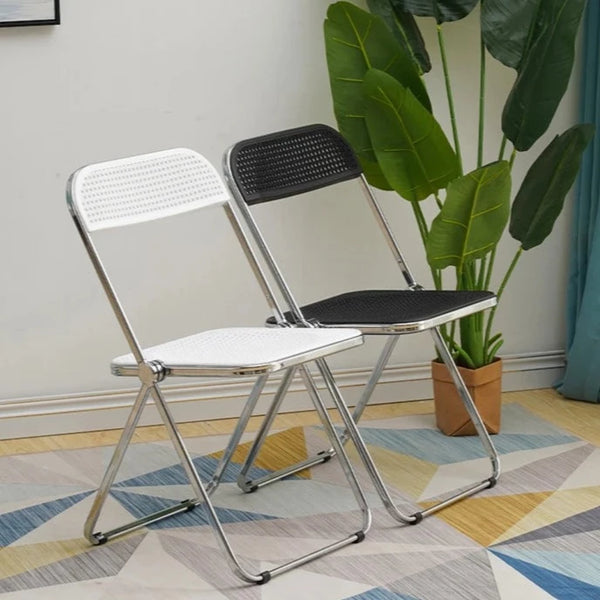 Nordic Designed Foldable Mesh Metal Chair