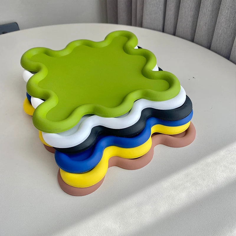 Irregular Geometry Silicone Coaster