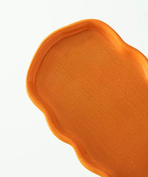 Essteller mit Keramikdeckel „Kürbis“