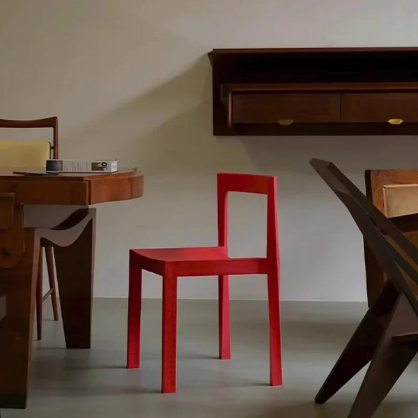 Vintage European Style Plastic Chair