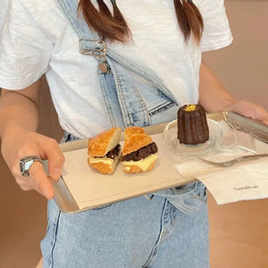 Stainless Steel Serving Plate For Coffee & Snack