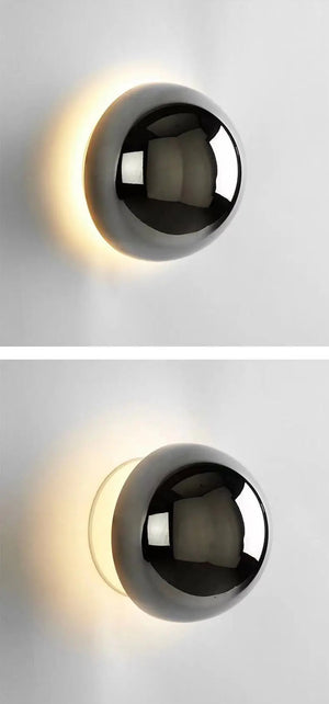 Nordichome Minimalist Metal Dome Wall Lamp