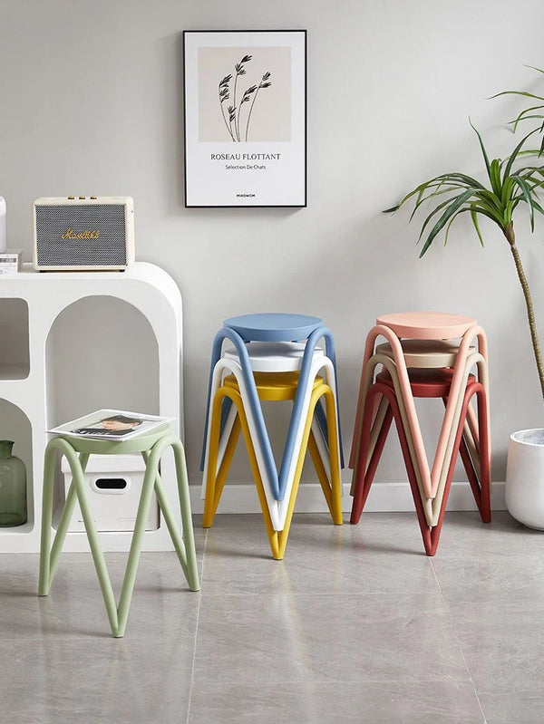 ABS Arch Round Stools