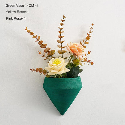 Minimalistic Color Wall Hanging Plant Vase