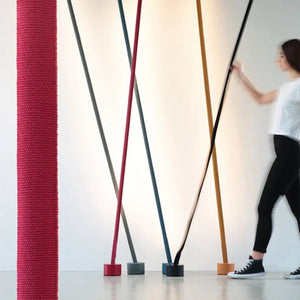 Lampadaire à bande rétro