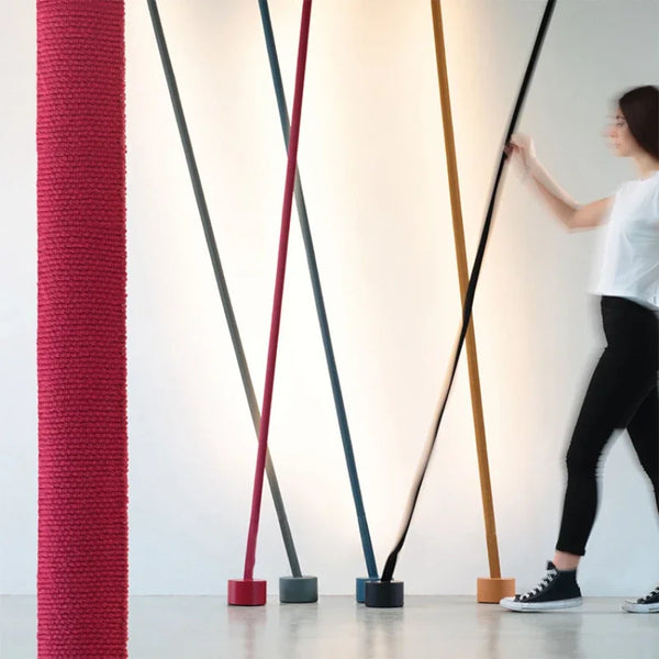 Lampadaire à bande rétro