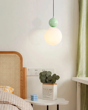 Glass Ball Single Pendant Ceiling Lamp