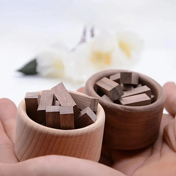 Geometry Cube Mini Wooden Diffuser