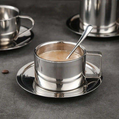 Stainless Steel Thermal Tea Time Set