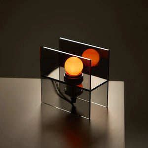 de homê Black Acrylic Table Lamp