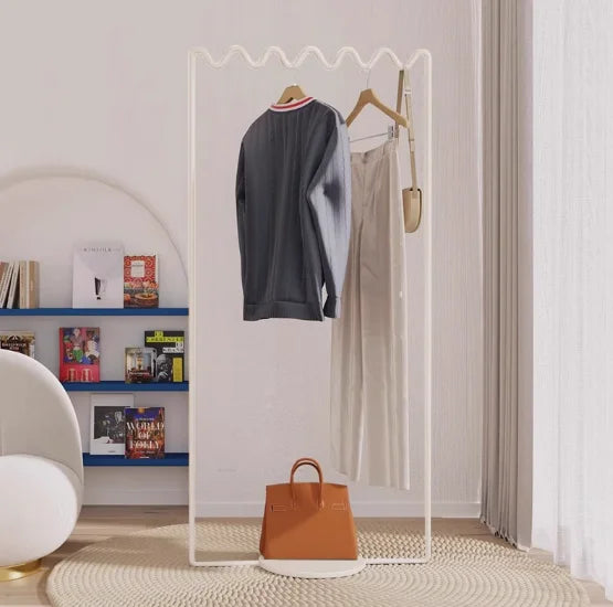 Wavy Metal Floor Coat Rack wavy-metal-floor-coat-rack
