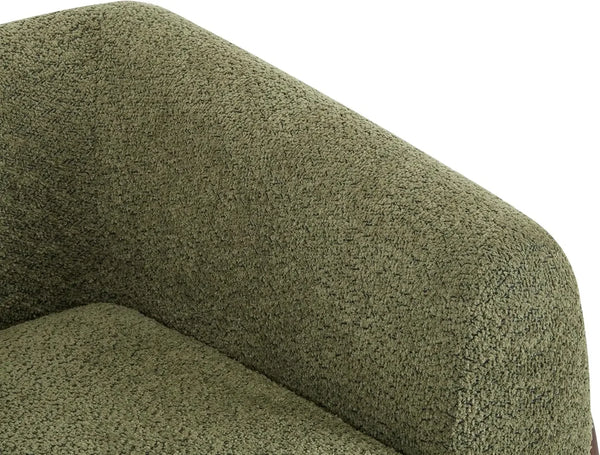 Modern Boucle Fabric Upholstered Lounge Chair Sofa