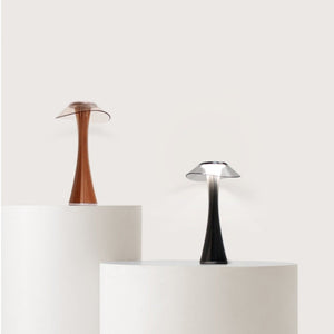 Mushroom Acrylic Top Portable Table Lamp