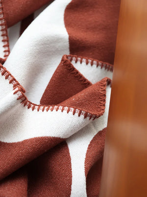 Jacquard Vine Throw Blanket