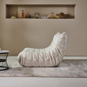 Teddy Velvet Foam Two-Seater Sofa