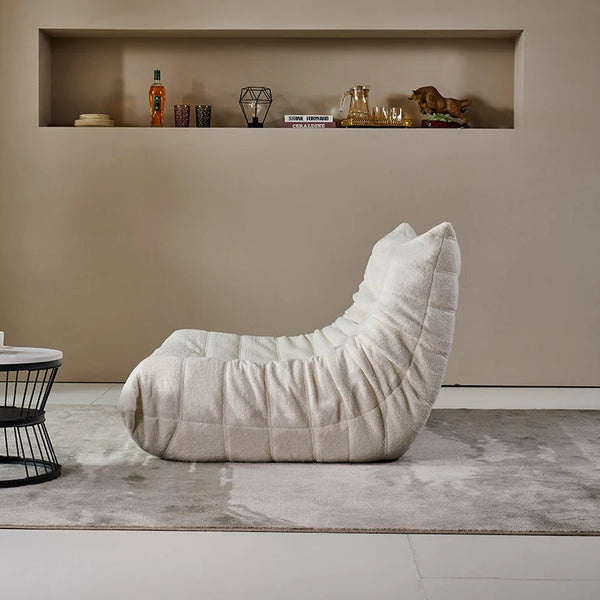 Teddy Velvet Foam Two-Seater Sofa