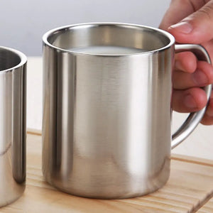 Stainless Steel Camping Vibe Thermal Mug