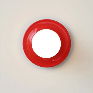 Vintage Industrial Exposed Dish Wall Ceiling Lamp