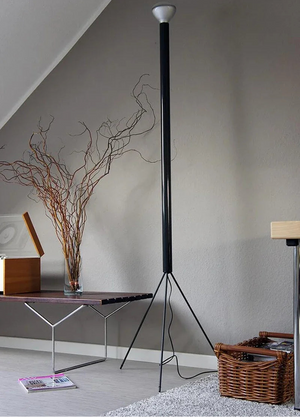 Luminator-Style Bar Floor Lamp