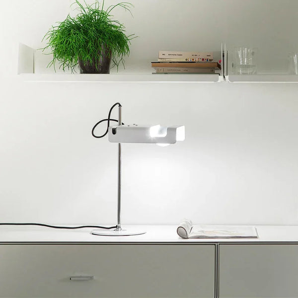 Studio Lima Stainless Steel Panel Floor & Table Lamp