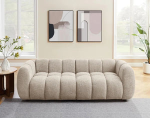 Melloa Upholstered Tufted Boucle Cloud Sofa